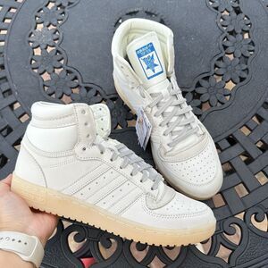 Adidas Top Ten RB High Off White Sesame Men's Athletic shoes HP9095